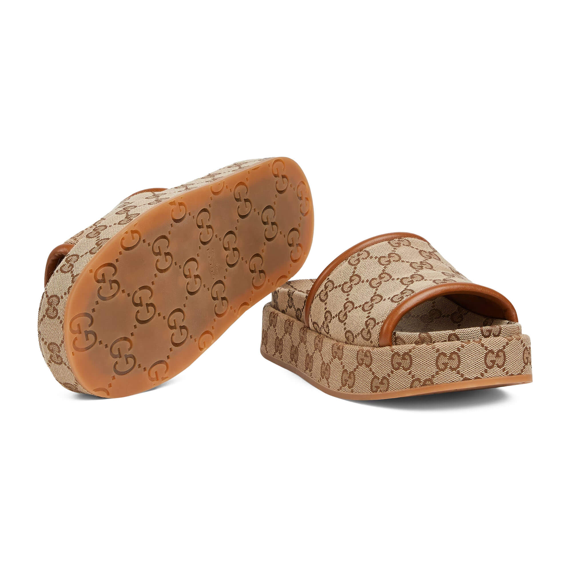Gucci Platform Sandals - Image 2